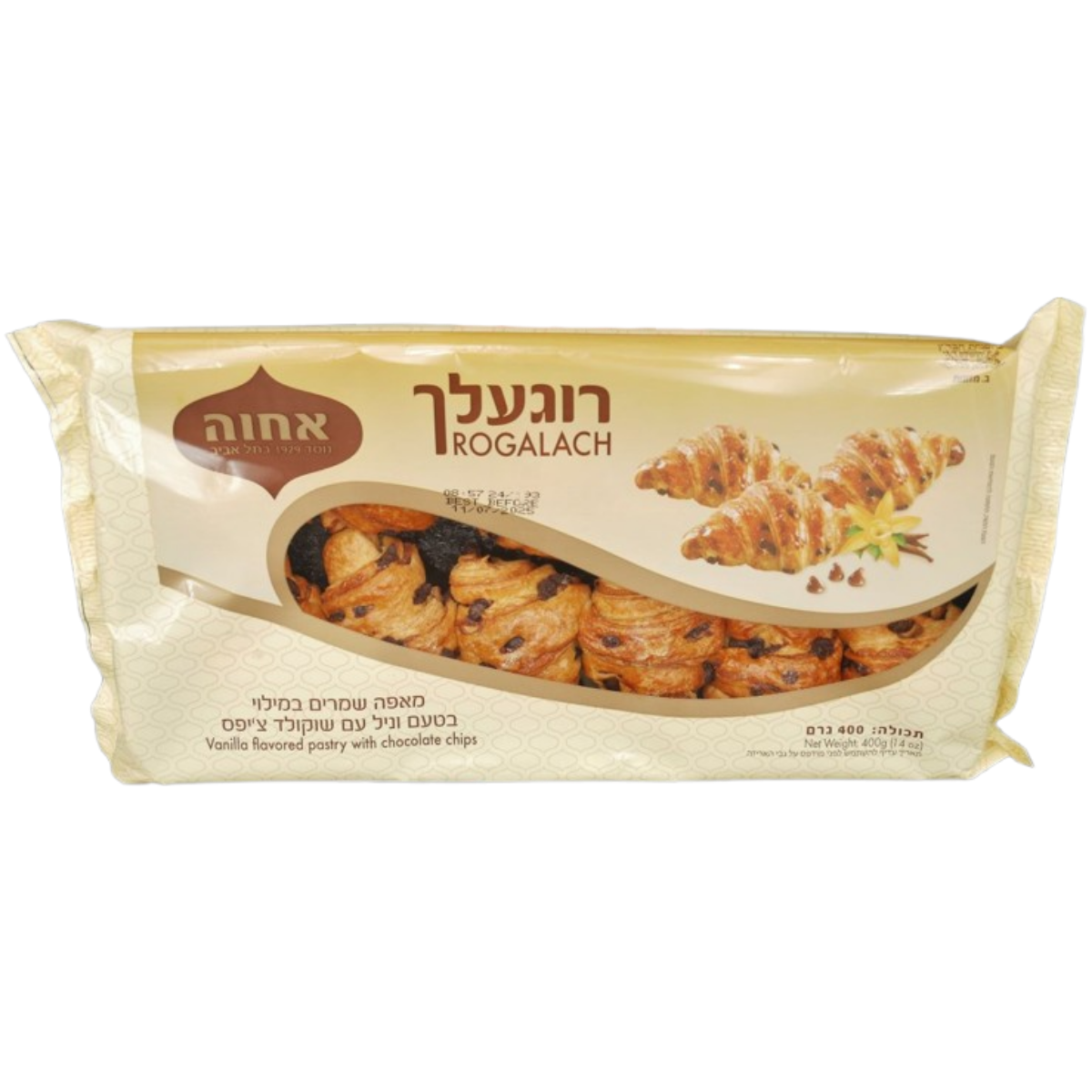 GOCCE DI CIOCCOLATO KOSHER ROGALACH ACHVA 400 GR.