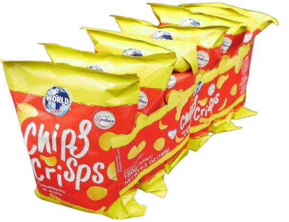 KOSHER CHIPS WF KLP 6 X 30 GR.