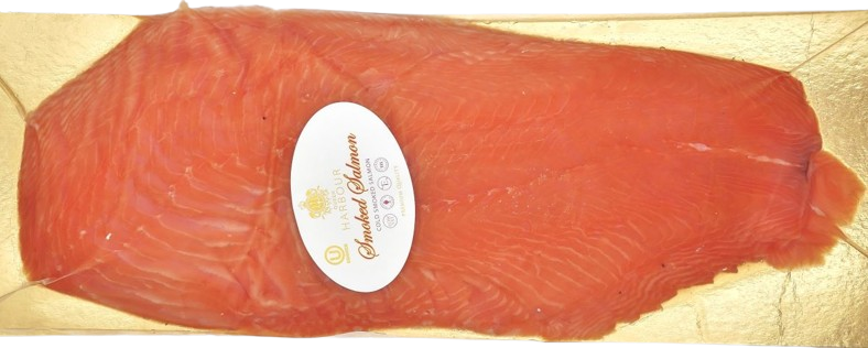 KOSHER COLD SMOKED SALMON SLICED 1 KG.