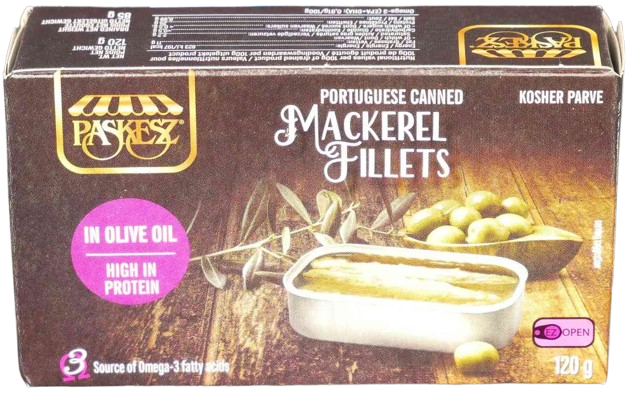 FILETTO SGOMBRO IN OLIO D OLIVA 120 GR.