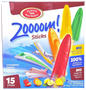 15 KOSHER FRUIT ICES STICKS ZOOOOM 