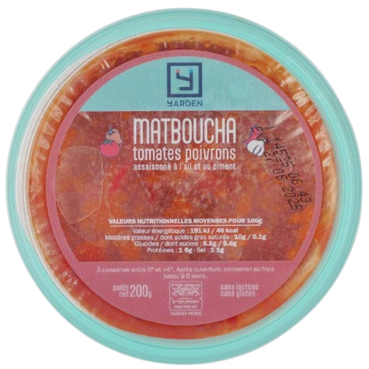 KOSHER MATBUCHA YARDEN 200 GR.