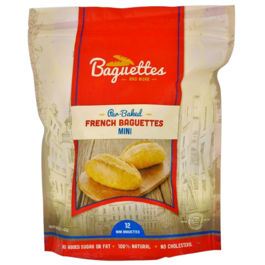 MINI BAGUETTE KOSHER PRECOTTE 12 X 35 GR