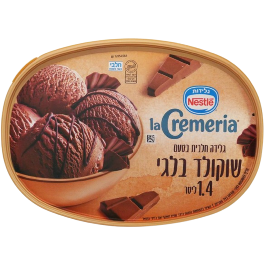 GELATO KOSHER NESTLE CREMERIA CIOCCOLATO BELGA 1,4 LT