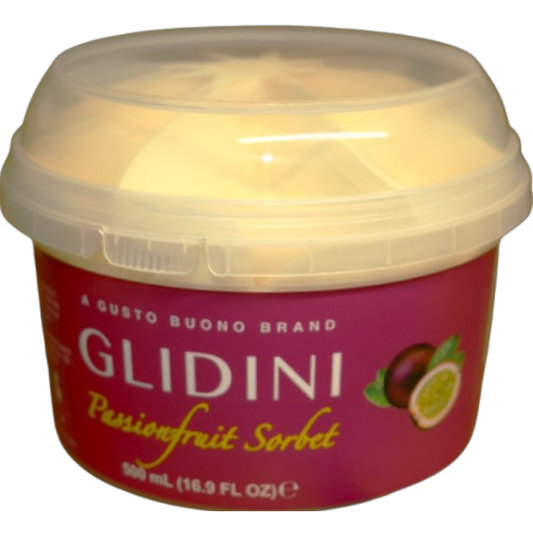 SORBETTO AL FRUTTO DELLA PASSIONE KOSHER PARVE GB 500 ML