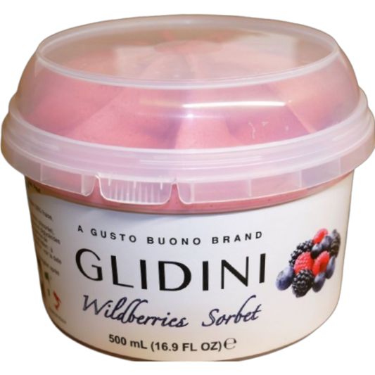 PARVE DI SORBETTO AI FRUTTI DI BOSCO KOSHER GB 500 ML.