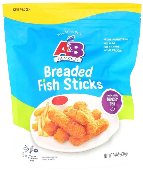 A&B BASTONCINI DI TILAPIA PANATI 400 GR.
