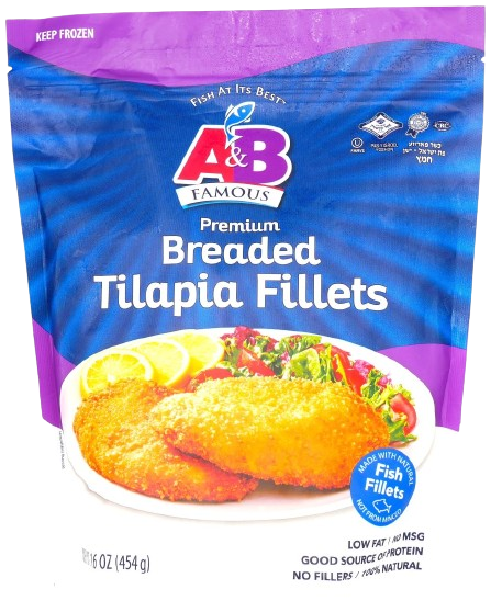 A&B FILETTO DI TILAPIA PANATO 454 GR.