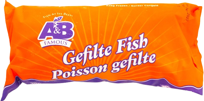 A&B FAMOUS KOSHER GEFILTE FISH 565 GR.