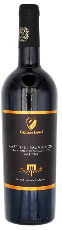 CABERNET SAUVIGNON LEUCI 750 ML. Kosher Red Wine From Italy
