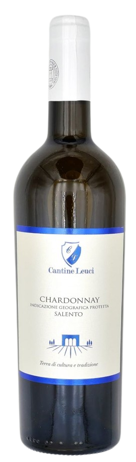 CHARDONNAY LEUCI 750 ML.  Kosher White Wine From Italy
