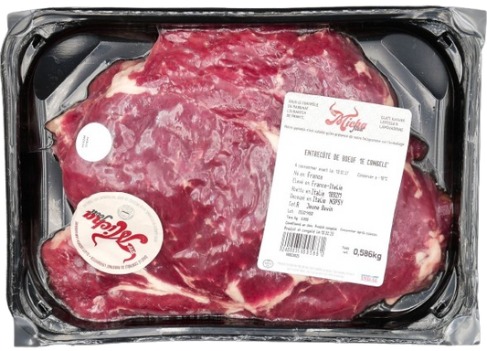 GLATT KOSHER BEEF ENTRECOTE 1 CUT SL 400 GR.
