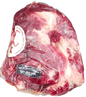 GLATT  KOSHER BEEF NECK MEAT SL 600 GR.
