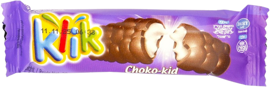 KLIK CHOKO KID KOSHER CHOCOLATE 38 GR.