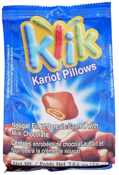 KLIK KARIOT KOSHER CHOCOLATE  75 GR.