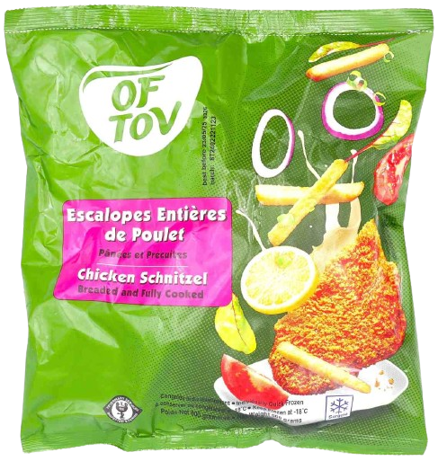 SHNITZEL DI POLLO PANATO 600 GR.