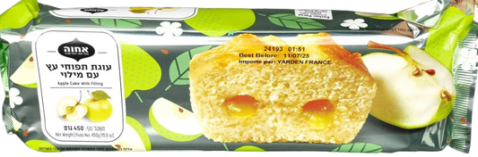 KOSHER APPLE FILLED CAKE ACHVA 400 GR.