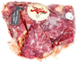 KOSHER BEEF  GOULASH STEW MEAT GLATT SL 600 GR.