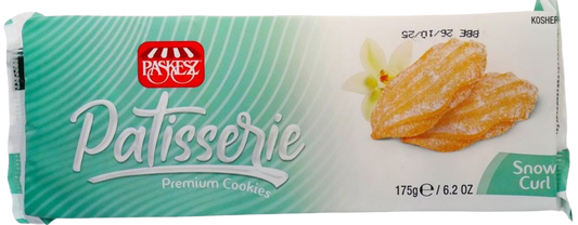 KOSHER BISCUITS PATISSERIE SNOW CURL PASKESZ  200 GR.
