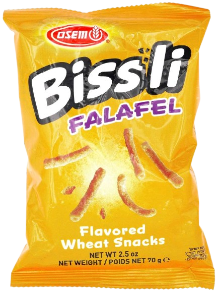 KOSHER BISSLI FALAFEL SNACK OSEM 70 GR.