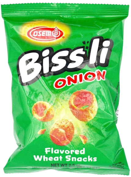 KOSHER BISSLI ONION SNACK OSEM 70 GR.