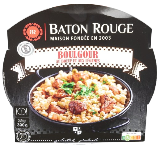 KOSHER BULGUR WITH BEEF & VEGETABLES BR 300 GR.