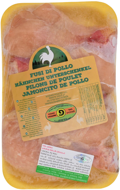 KOSHER CHICKEN DRUMSTICKS PINSON SL 800 GR.