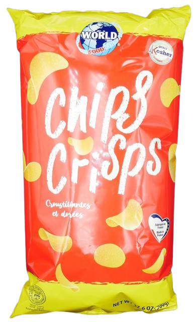 KOSHER CHIPS WF KLP  500 GR.