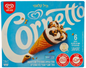 KOSHER CONES ALGIDA CORNETTO VANILLA & CHOCOLATE DAIRY 6 X 63 GR