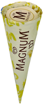 KOSHER CONE ALGIDA MAGNUM  WHITE KOSHER 108 GR.