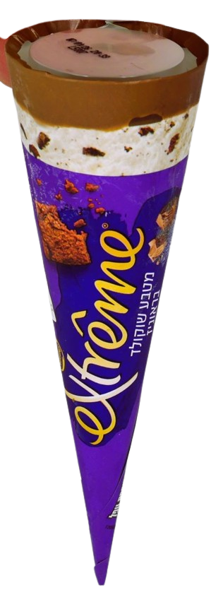 KOSHER CONE NESTLE EXTREME CHOCOLATE & BROWNIES 115 GR.