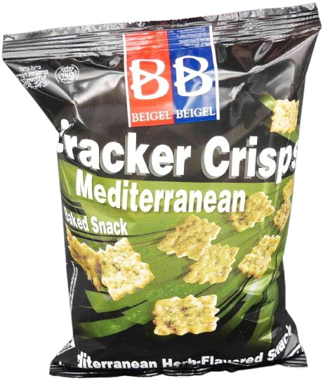 KOSHER CRACKERS CRISPS MEDITERRANEAN HERBS 260 GR.