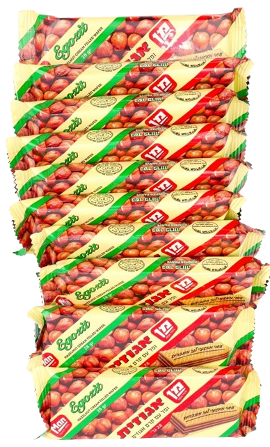 KOSHER HAZELNUT WAFERS MAN 10 X 28 GR