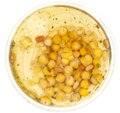 KOSHER HOUMUS CHEAKPEAS & PINE NUTS BR