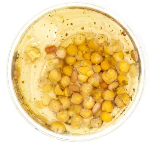 KOSHER HOUMUS CHEAKPEAS & PINE NUTS BR