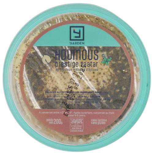 KOSHER HOUMUS & ZAATAR YARDEN 200 GR.