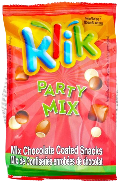KOSHER KLIK PARTY MIX KOSHER CHOCOLATE 75 GR.