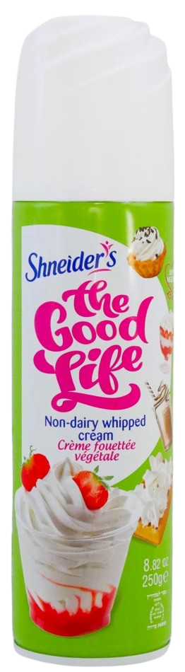 KOSHER LACTOSE FREE WHIPPED CREAM SPRAY KLP 250 GR.