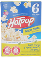 KOSHER MICROWAVE POPCORN BUTTER FLAVORERD 6 X 100 GR.