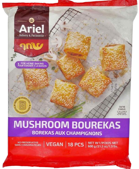 KOSHER MUSHROOM BOUREKAS 
