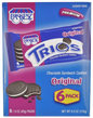 KOSHER ORIGINAL TRIOS SANDWICH COOKIES 6 X 45 GR.  (270 GR.)