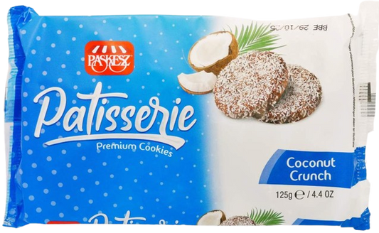KOSHER PATISSERIE COCONUT CRUNCH PASKESZ  125 GR. 