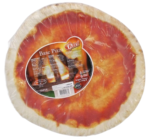 KOSHER PIZZA BASE PARVE 3 UNITS 215 GR.