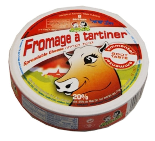KOSHER PROCESSED EMMENTAL CHEESE  140 GR.