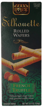 KOSHER ROLLED WAFER FRENCH TRUFFLE SILHOUETTE  100 GR.