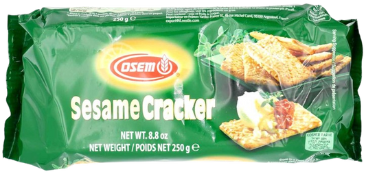 KOSHER SESAME CRACKERS OSEM 250 GR.
