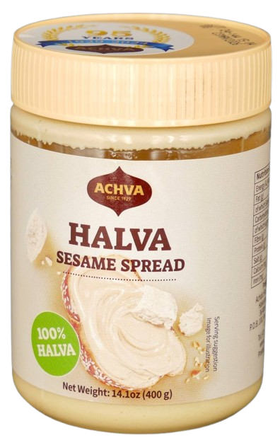 KOSHER SESAME SPREAD CREAM  ACHVA 400 GR.