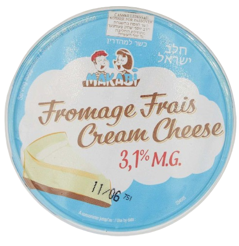 KOSHER SOFT FRESH CHEESE LIGHT 3.1% (FROMAGE FRAIS) MK 500 GR.