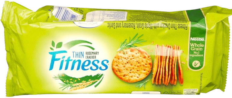 KOSHER THIN CRACKERS WITH ROSMARINE  140 GR.