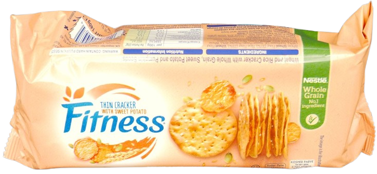 KOSHER THIN CRACKERS WITH SWEET POTATO 140 GR.